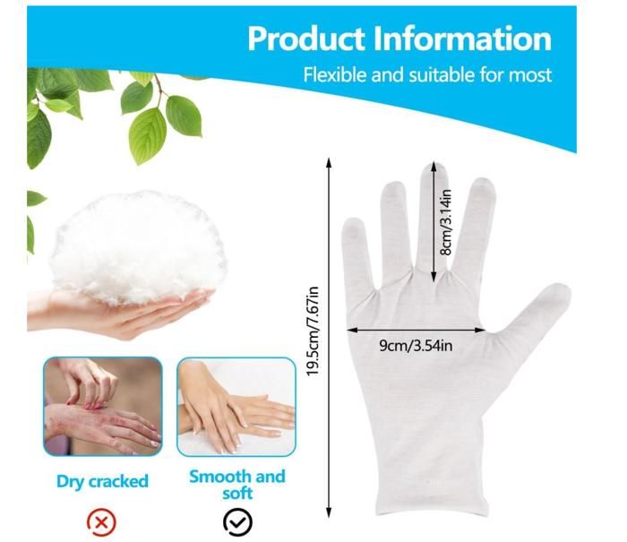 Lot De 5 Paires De Gants Blancs En Coton Pour Enfants – Cosplay, Mariage, Soirée à Thème – Taille Unique – Respirants Et Confortables