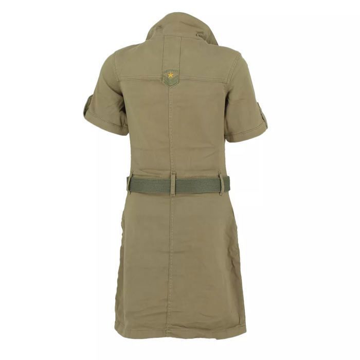 Military Robe Robe Schott ROBE ARMY CEINTURE SCHOTT KAKI - Cdiscount Prêt-à-Porter