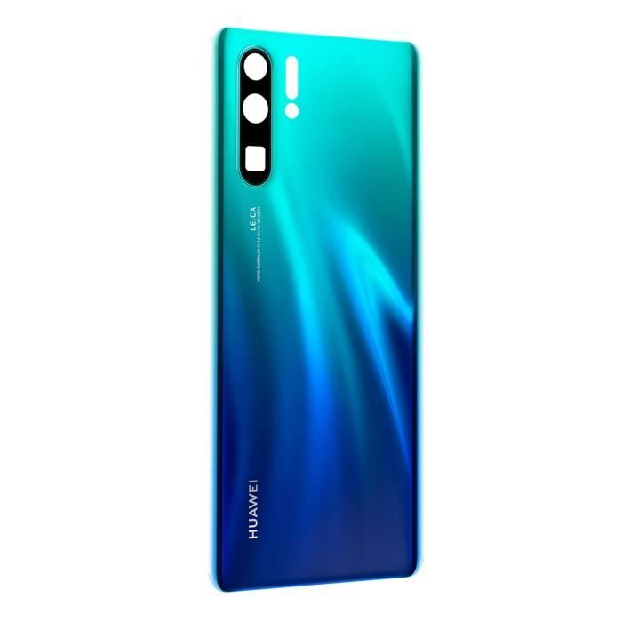 Vitre Arrière Adhésive (Cache-Batterie) Pour Huawei P30 Pro Bleu Aurora - Neuf, Réf. P-2017