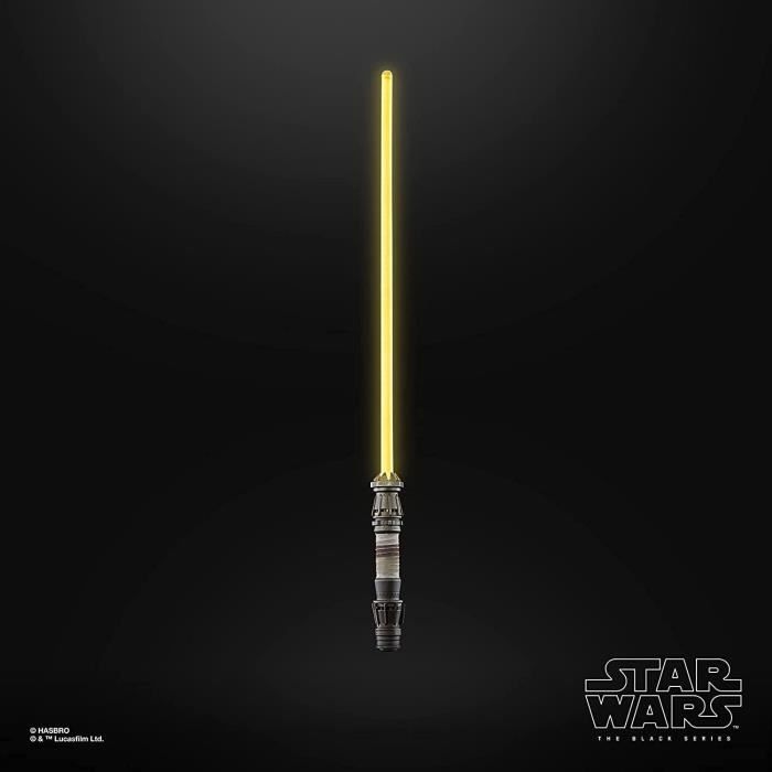 Sabre laser Force FX Elite de Rey Skywalker STAR WARS HASBRO Jaune Effets sonores et