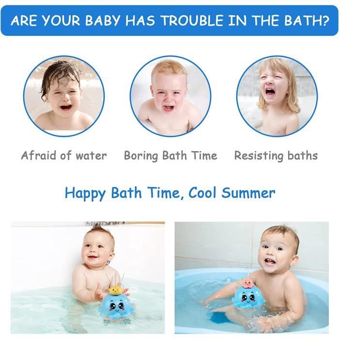 Jouets de bain pour bébé Arroseur en Forme de Nuage Jouets de Salle de bain  - Cdiscount Puériculture & Eveil bébé