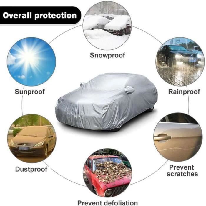 Bâche De Protection Imperméable Renault 4L - 1961 à 1993 | Housse Anti-UV Et Respirante Pour Garage Extérieur