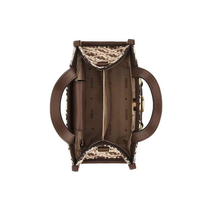 Sacs main Guess Femme izzy Marron Polyester Achat Vente Sacs