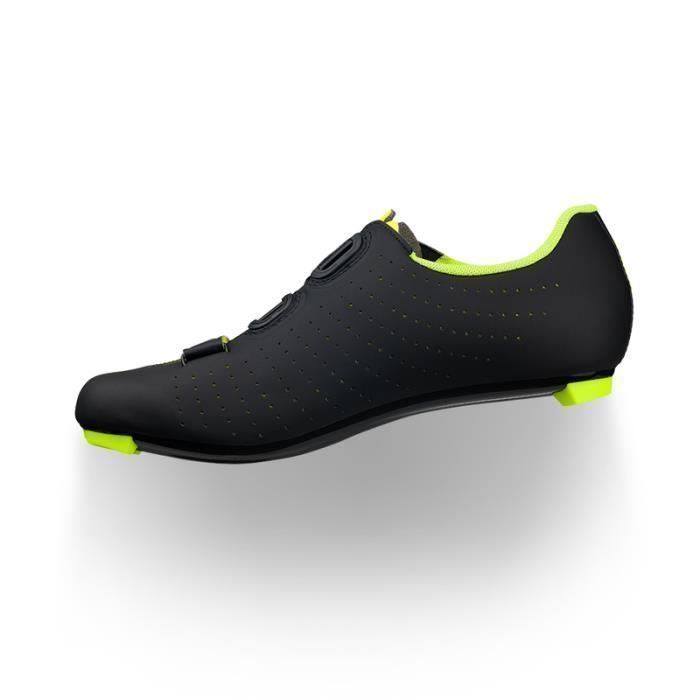 FIZIK TEMPO OVERCURVE R5 WHITE/BLACK BLANC/NOIR - Chaussure vélo route