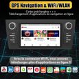 AWESAFE Autoradio Android 12 pour BMW Series 3 E90 E91 E92 E93 <1Go+32Go> avec Android Auto 7 Pouces Écran GPS Bluetooth WiFi -2