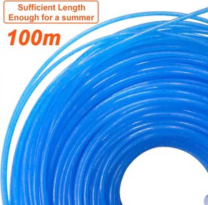 Fil De Débroussailleuse 1,6 Mm X 100 M - Nylon Professionnel, Coupe Efficace, Compatible Avec La Plupart Des Machines