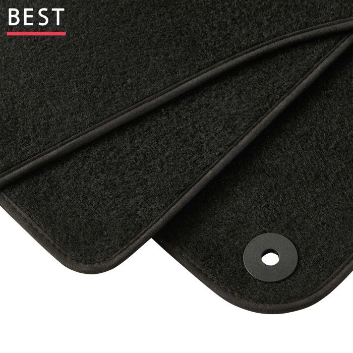 Set De 2 Tapis De Sol Caoutchouc Noir Pour Renault Mégane III (2008-2015) - Neuf