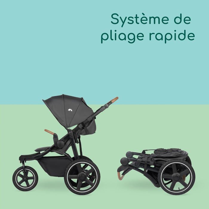 Poussette Tout Terrain 0 a 4 ans 22 kg max. Poussette Canne Bebe Inclinable Pliage Rapide Z85 Cdiscount Puericulture Eveil bebe
