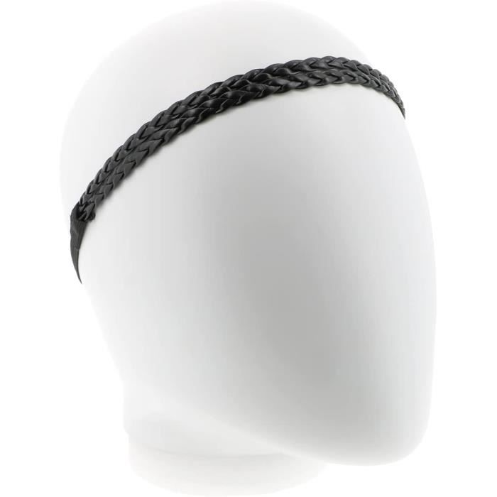 Bandeau Cheveux Mariage Headband Noir