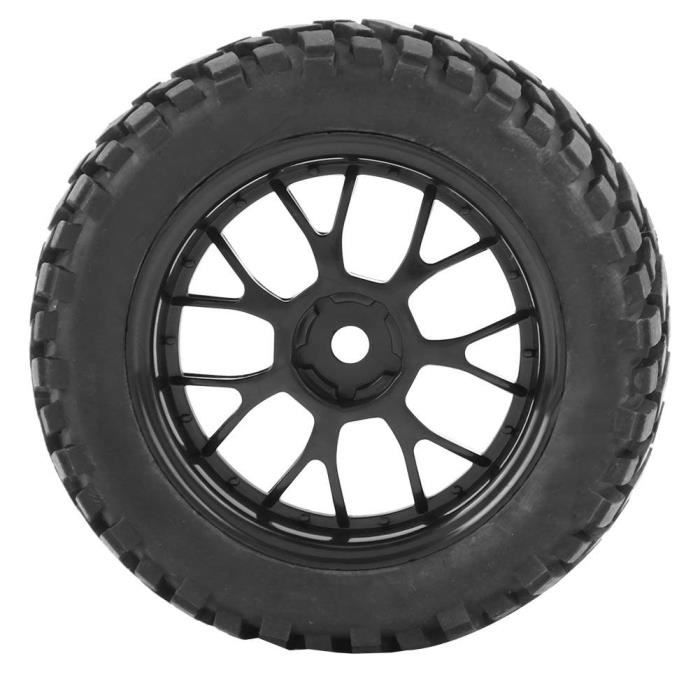 Pneus tout-terrain RC 4 pièces/ensemble pneus de voiture tout-terrain de  course jante de pneu en caoutchouc pour pièce de - Cdiscount Auto