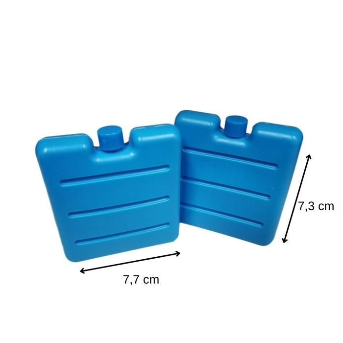 4 Pains De Glace Pour Sac Isotherme - 200 Ml Chacun - Réutilisables, Design Fin - Pour Pique-nique, Camping, Voyage