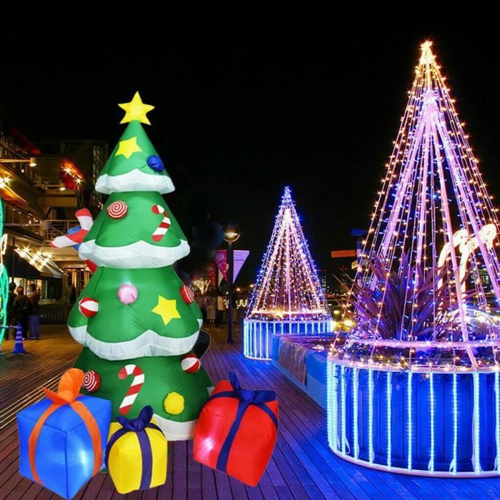 Sapin de Noël gonflable Lumineux Modèle d