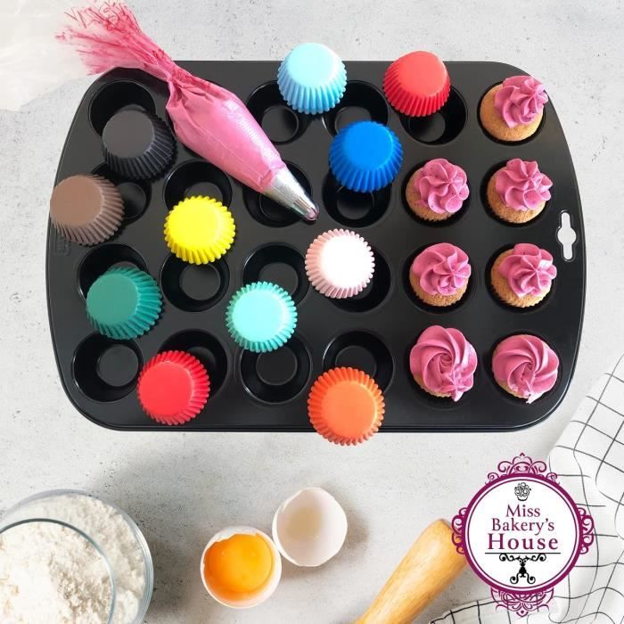 Mini Pirottini Di Carta - Ø32mm X 20mm, 500 Pezzi Multicolore, Per Muffins E Cioccolatini - Foto 10