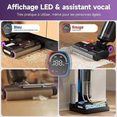 Lot De 2 Brosses En Microfibre De Rechange Pour Karcher BR30/1 FC3 FC3D