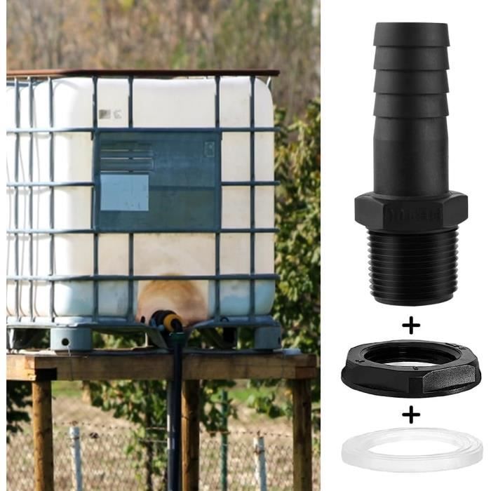 Kit Vertical de Raccordement de 2 Cuves eau 1000 L + Trop-Plein