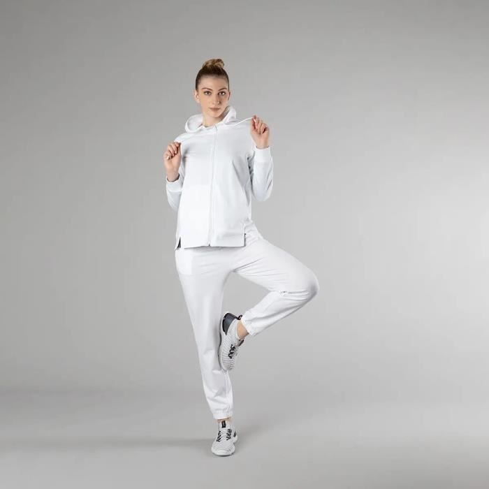Pantalon course à top pied femme