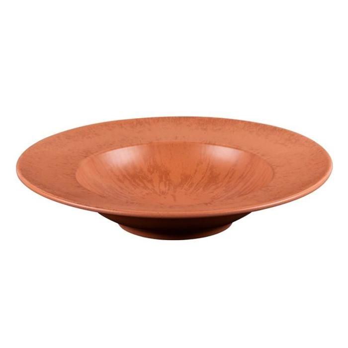 Assiettes Onyx Terracotta - Service 24 Pièces Pour Tables Chic Ou Quotidien - 9