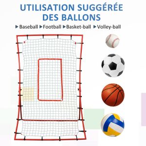Cible De Football 25 Cm - Accessoire Entraînement Précision Tirs Facile à Accrocher