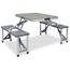 Table Pliable De Camping Table De Reception Pliante Avec 4 Sieges Acier Aluminium Achat Vente Ensemble Table Et Chaise De Jardin Table Pliable De Camping Cdiscount