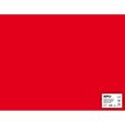 Feuille cartonnee rouge