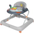 trotteur bébé - ib style® - LITTLE CABRIO trotteur bébé - Son & lumière - GRIS - Certifié EN 1273:2005-0
