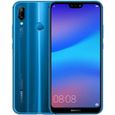Smartphone Huawei P20 Lite 4+128GO Bleu - Android - 5,84 po - Lecteur d'empreintes digitales-0