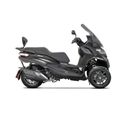 Dosseret moto Shad Piaggio MP3 400/Sport '23 - noir - TU-0