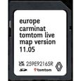 Carte SD Navigation GPS Europe 2023 - 11.05 - Compatible avec Renault TomTom Live-0