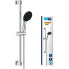 Ensemble de douche avec pommeau 2 jets, barre 60cm et flexible 1,75m - GROHE Vitalio Start 110 27948001 - Economie d'eau - Chromé