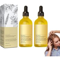 Houdini Huile de croissance capillaire végétalienne naturelle, huile naturelle végétalienne de croissance des cheveux (2 PCS)