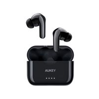 AUKEY Écouteur Bluetooth 5.0 sans Fil Sport IPX7 Etanche avec Mic TWS Etui de Charge Noir EP-T28