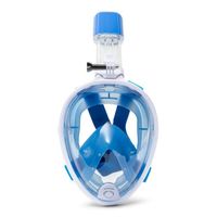 Masque de Snorkeling L-XL K2O PRO Avec Tuba - Bleu