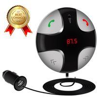 LCC® Kit mains libres Bluetooth Transmetteur FM Kit Voiture lecteur MP3 Musique Radio adaptateur avec télécommande pour iPhone