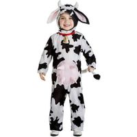 Déguisement de Vache pour enfant - Disfrazzes - Combinaison avec capuche, sonnage et queue - Intérieur