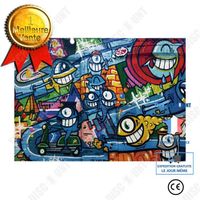 Puzzle éducatif pour enfants et adultes - TECH DISCOUNT - 1000 pièces - Papier de peinture de renommée mondiale