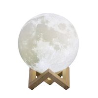 TD® Impression 3D cadeau d'anniversaire de la lumière de la lune la lumière de nuit de la Saint-Valentin chinoise touche deux