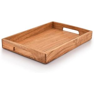 Plateau de service en bois chêne - La déco 2B Plateau de service en bois chêne - La déco 2B