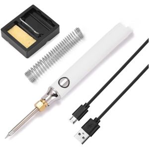 FER - POSTE A SOUDER Accessoires de soudage Fer à souder 8W USB Charging Kit de fer à souder électrique Kit de soudure numérique Température Tempé A261