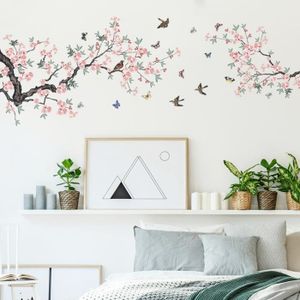 Stickers muraux fleur de cerisier - Cdiscount