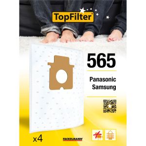 SAC ASPIRATEUR Lot de 4 sacs aspirateur pour Samsung et Panasonic
