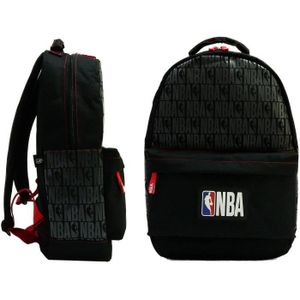 TENUE DE BASKET-BALL NBA Sac à dos - Un compartiment - 43 cm - Noir