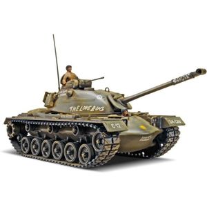 KIT MODÉLISME Maquette de Char M-48 A-2 Patton Tank - REVELL - Kit de modélisme de chars d'assaut - Plastique - Échelle 1:35