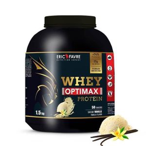 PROTÉINE Eric Favre - Whey Optimax Protein - Proteines - Vanille - 2kg