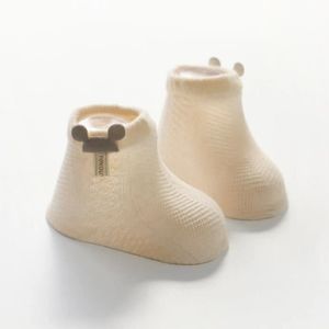 BAS - MIS-BAS Bas - mis-bas,1 paire de chaussettes d'été en maille pour bébé garçon et fille,vêtement mignon et respirant pour-D-6 to 12 Month