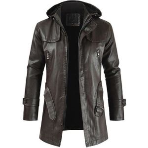 Manteau cuir homme Cdiscount Pr t Porter