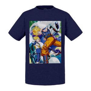T-SHIRT T-shirt Enfant Bleu Dragon Ball Z Cooler Fights Fr