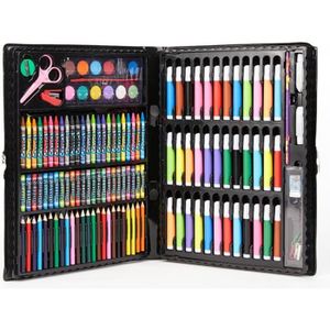 KIT DE DESSIN BRAVOTW Kit 150pcs Malette de Coloriage Crayons De