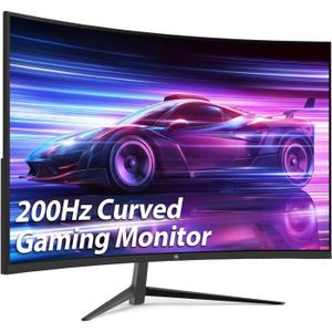 ECRAN ORDINATEUR Z-Edge Ecran Pc Gaming Incurvé 27 Pouces 200 Hz, 1