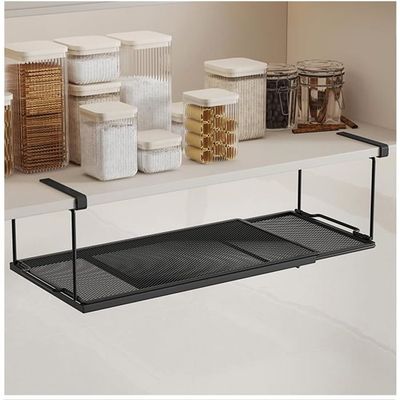 Panier Suspendu WENKO En INOX - Rangement Pratique Pour Placard, Cuisine Et Penderie (45.5 X 27.5 X 12.5 Cm)