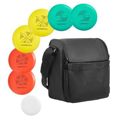 2 Frisbee Souples Antidérapants En Silicone – Jeu Extérieur Pour Parents Et Enfants, Orange Et Rouge